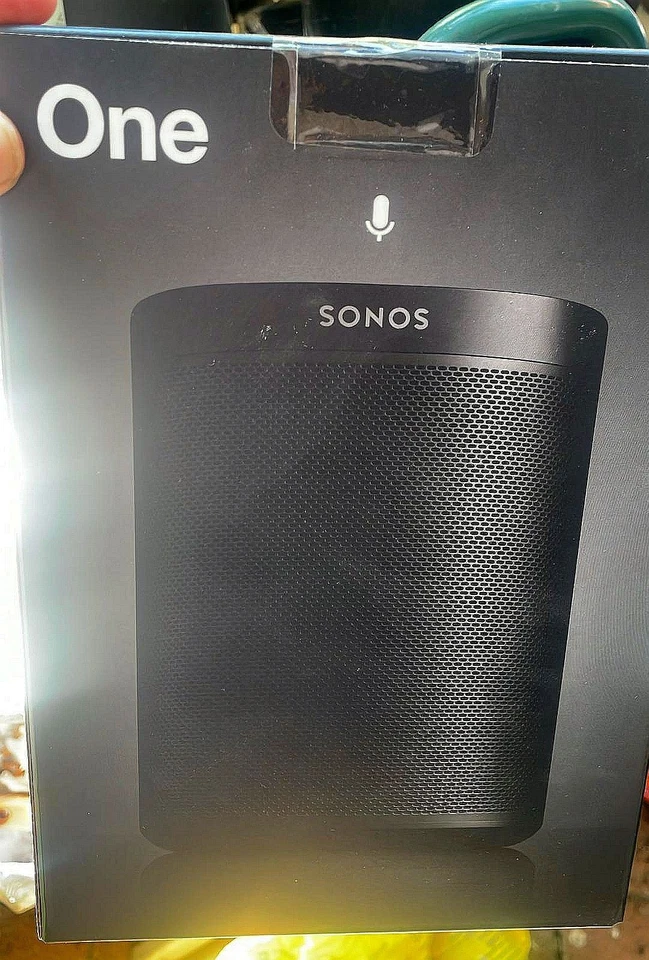 Sonos One Gen 2 Smart Speaker Schwarz – WLAN Lautsprecher – Alexa – Neu & OVP - Bild 1 von 1