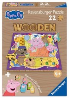 Peppa Pig Freundschaftsparty Holzpuzzle - 22 Teile Ab 4