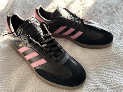 Adidas Originals Samba Retro Trainers Inter Miami Black Pink UK12