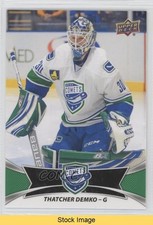 2016-17 Upper Deck AHL SP Green Thatcher Demko #103 READ 0c5k