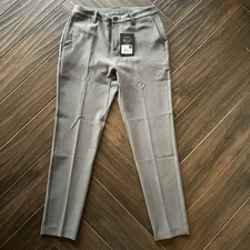 NWT BYLT Executive Pants 2.0 Men 32 Charcoal Gray Performance Stretch Premium