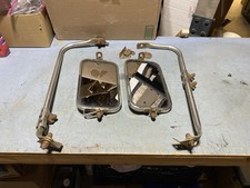 Oem 67-72 73-79 Ford Truck Factory Jr. West Coast Mirrors Fomoco Script Polish