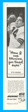 Otto Graham Cleveland Browns NFL football HOF Murine vintage print ad 1956