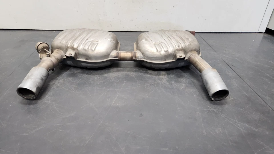 ✅ 07-10 OEM BMW E92 E93 335i N54 Silenciador de escape Boysen con juego de puntas Foto 3 de 4