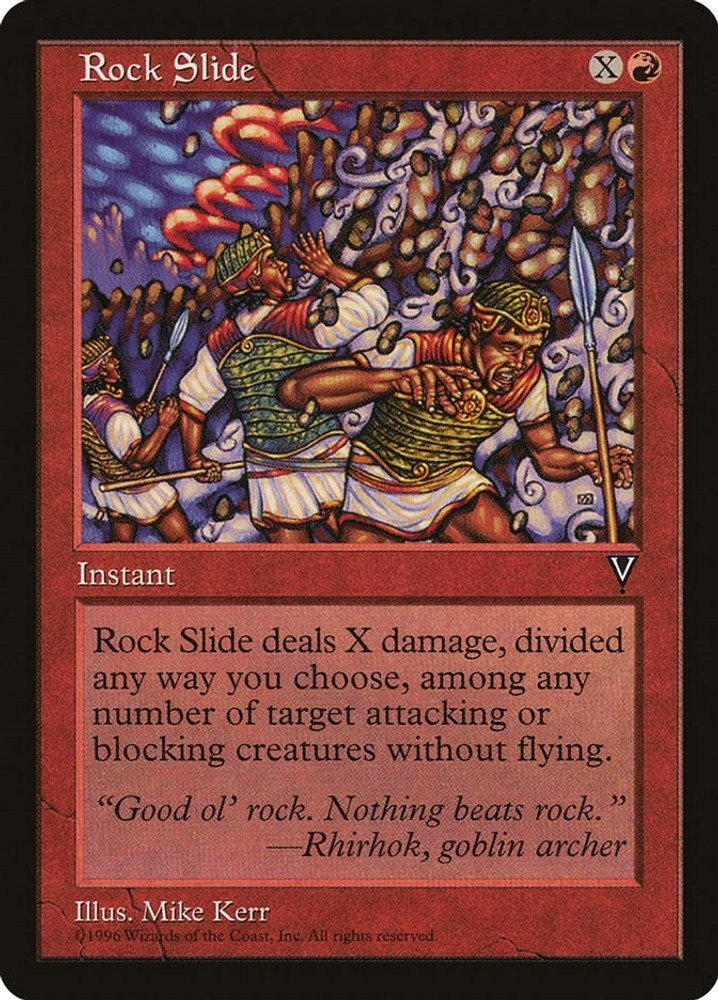 Rock Slide - 92 - NM - Visions