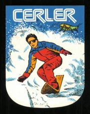 1980's Cerler Snowboarding STICKER Card Vintage Freestyle Boarding SPAIN