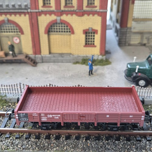 ROCO H0 56086 Offener Güterwagen der DB 462535 X05 mit Zurüstteile in OVP/2608 | Zustand: Gebraucht