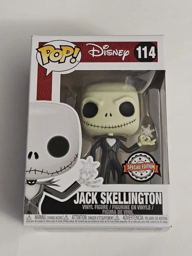 Funko Pop! Disney - Jack Skellington (w/ Snowflake) - Special Edition Vaulted