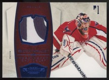 2010-11 Panini Dominion Patch Prime Semyon Varlamov /20 #100