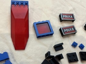 LEGO Space Police  6886 6955 Incomplete Sets With Manuals And Mini Figures