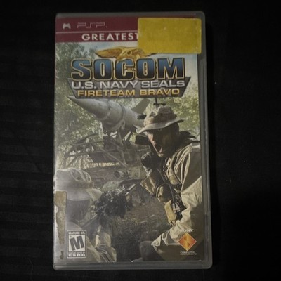 Sony SOCOM: U.S. Navy SEALs Fireteam Bravo Sony PSP (2005) NTSC-U/C M
