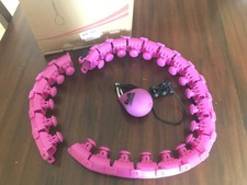 Eeddan Weighted Hula Circle Hoops for Adults Weight Loss, Infinity Fitness Hoop