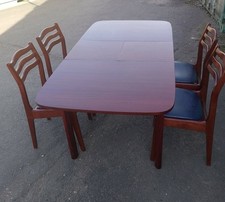 Vintage Dining Table and set of 4 Chairs 🚛FREE UK DELIVERY🚛