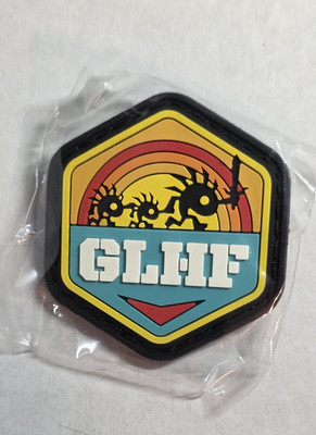 Blizzcon 2023 Dark Moon Faire Capsule Badge Darkmoon Patch NEW GLHF Murloc WoW