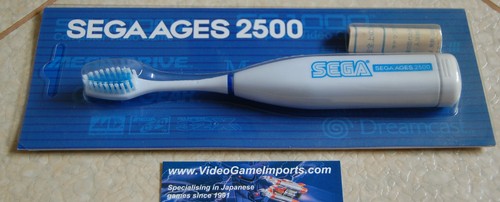 Sega Ages 2500 Alien Syndrome Decathlete DX Pack Direct Electric Toothbrush PS2