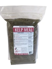 10 Pounds Kelp Meal - Norwegian Seaweed Garden Fertilizer 1-0-2