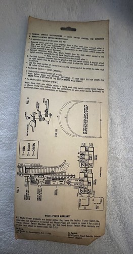 MODEL POWER Right And Left Remote Control Switch Fits All HO TRACKS - Picture 4 of 4