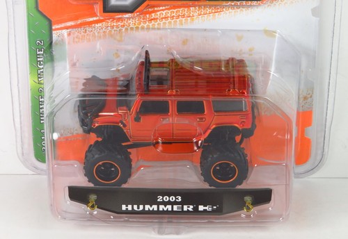 Jada Just Trucks 2014 Wave 2 2003 Hummer 03 H2 Off Road Vehicle 4X4 #010 1:64 - Picture 4 of 6
