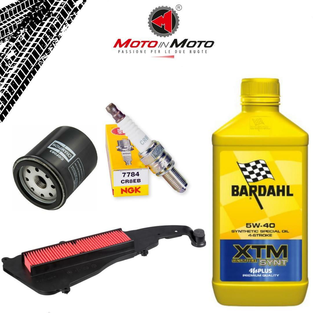 Kit Tagliando Per Piaggio Liberty 150 IGET 3V ABS 2016-2017 - Olio Motul, Candela NGK, Filtro Olio HIFLO - Foto 6