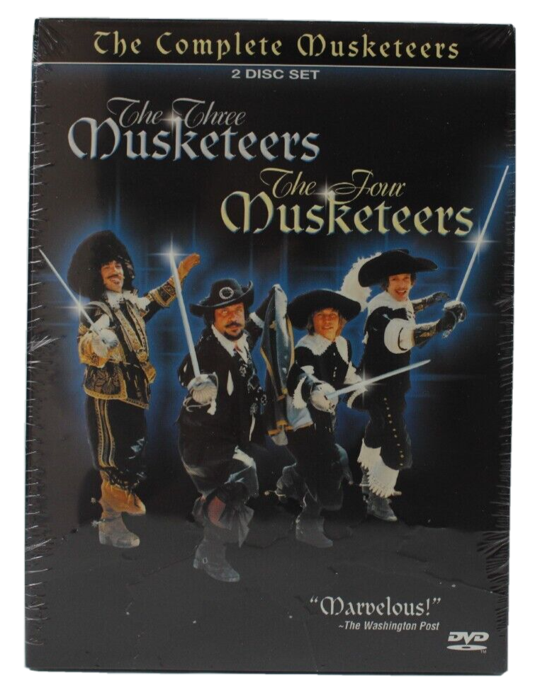 The Complete Three & Four Musketeers (2 DVD Set, 2003) Anchor Bay