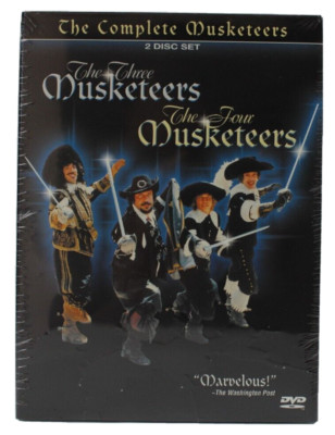 The Complete Three & Four Musketeers (2 DVD Set, 2003) Anchor Bay