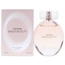 Sheer Beauty by Calvin Klein for Women - 3.4 oz EDT Spray