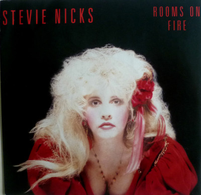 7'' 1989 GERMAN PRESS VG++! STEVIE NICKS : Rooms On Fire