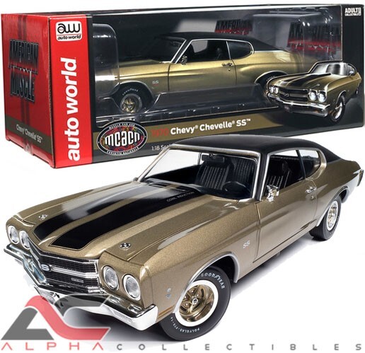 AUTOWORLD AMM1332 1:18 1970 CHEVROLET CHEVELLE SS (MCACN