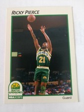 1991-92 Hoops McDonald's Basketball 43 Ricky Pierce Seattle supersonics
