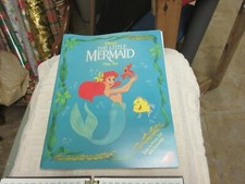 The Little Mermaid Play Set Book , 1992 , Collectible