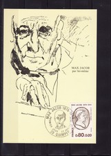 carte  1er jour   Max Jacob  29  Quimper       1976
