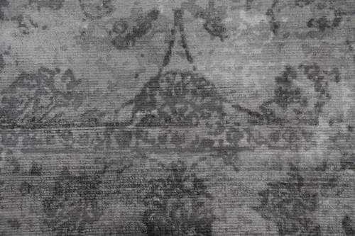 Transitional Floral Hand-knotted Area Rug 5x8 Silk Carpet - Picture 7 of 12