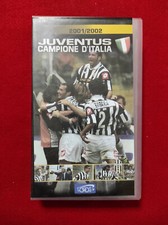 VHS JUVENTUS CAMPIONE D'ITALIA 2001/2002 EDIZIONE LOGOS PRIMA STAMA RARISSIMO