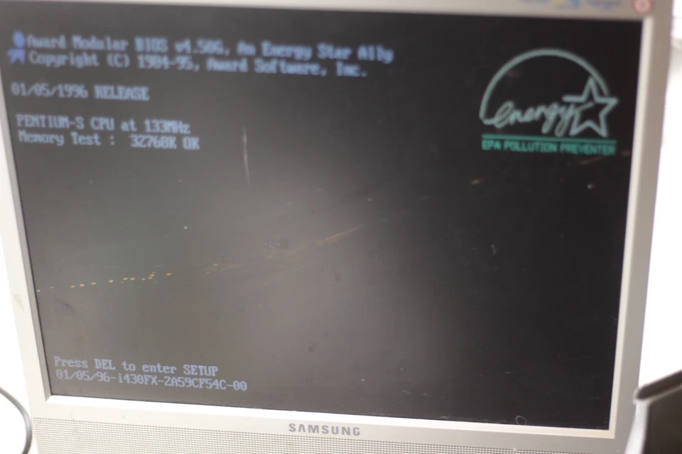 Socket 5 AT motherboard Intel FX chipset PCI ISA EDO working - Image 2 of 4