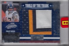 2007 Absolute Tools of Trade Game-Worn Jumbo Patch National 1/1 Philip Rivers