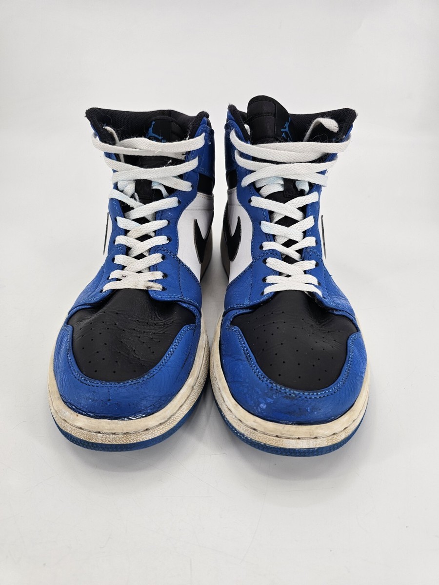 Nike Mens Air Jordan 1 Rare 332550-400 Blue Basketball Shoes 