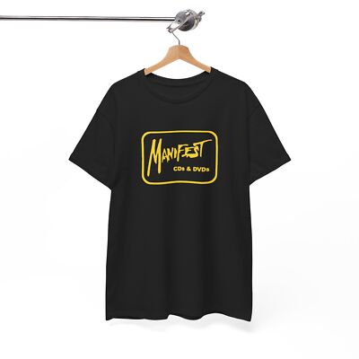 Throwback Vintage Retro Record Store Tee Manifest Records NWT S-5XL