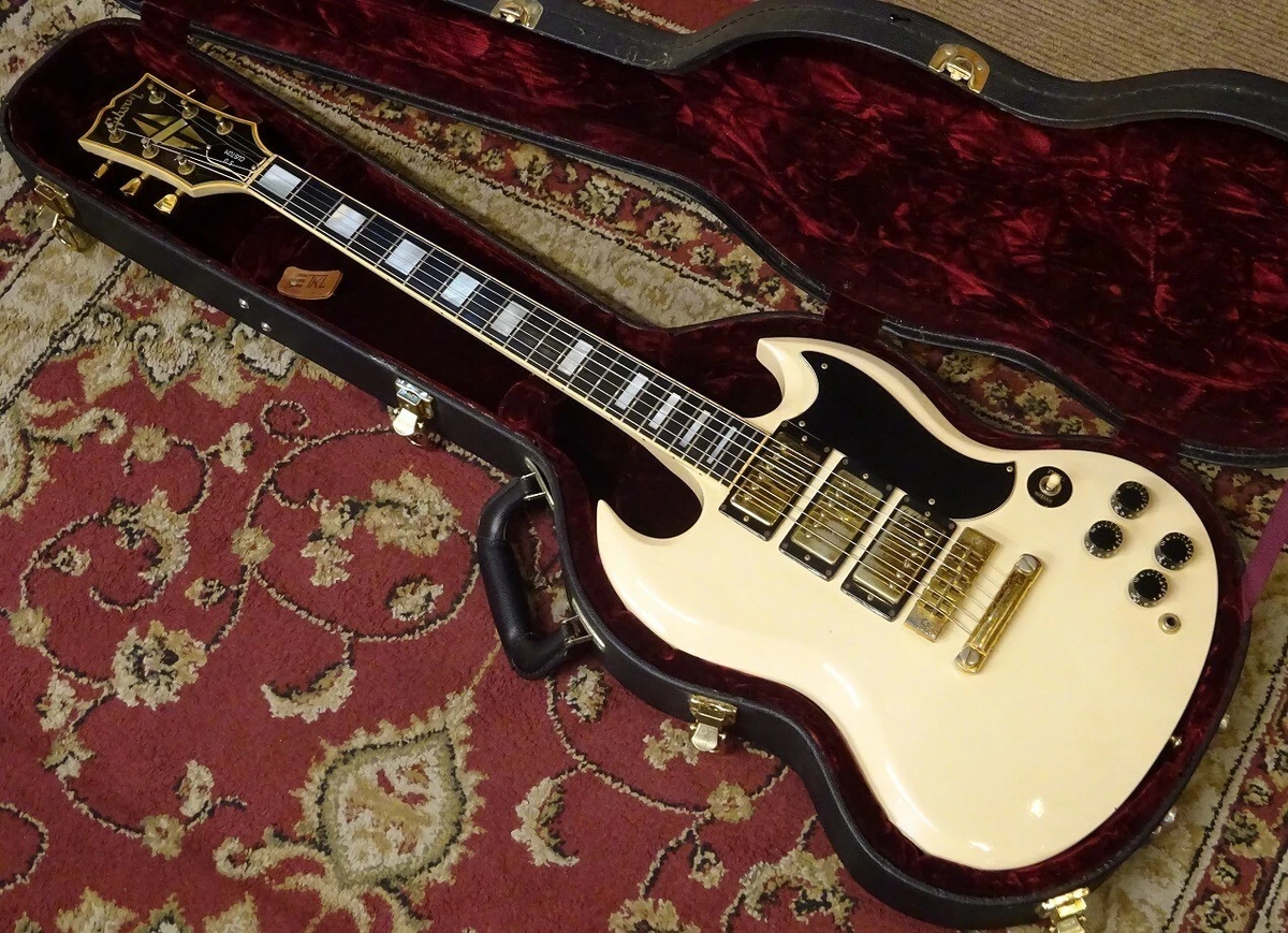 Gibson SG Custom White Gold Hardware USA 1978 Vintage Solid Body