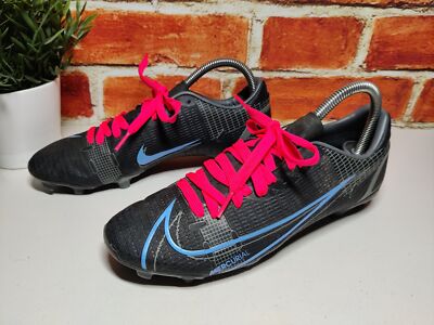 Nike Mercurial Vapor 14 Academy FG MG ''Black Photo Blue'' UK 6 Fußballschuhe