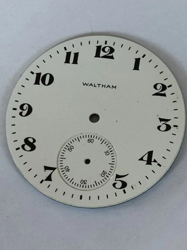 WALTHAM 12 SIZE PORCELAIN DIAL OF-HC NICE CONDITION  --BB-1547