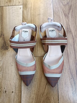 FENDI コリブリ 35.5 FENDI コリブリ スリングバックシューズ 36.5