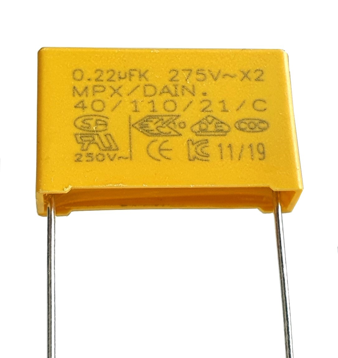 1.0uF 275v X2 MPX 40/110/21 Suppressor Capacitor Pitch 22mm Flexi 1uF –ref:cx832 - Foto 12