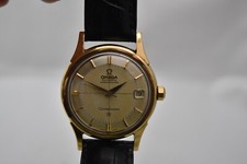 Omega Constellation 18K case, Pie Pan Dial, 14393/94, excellent, box