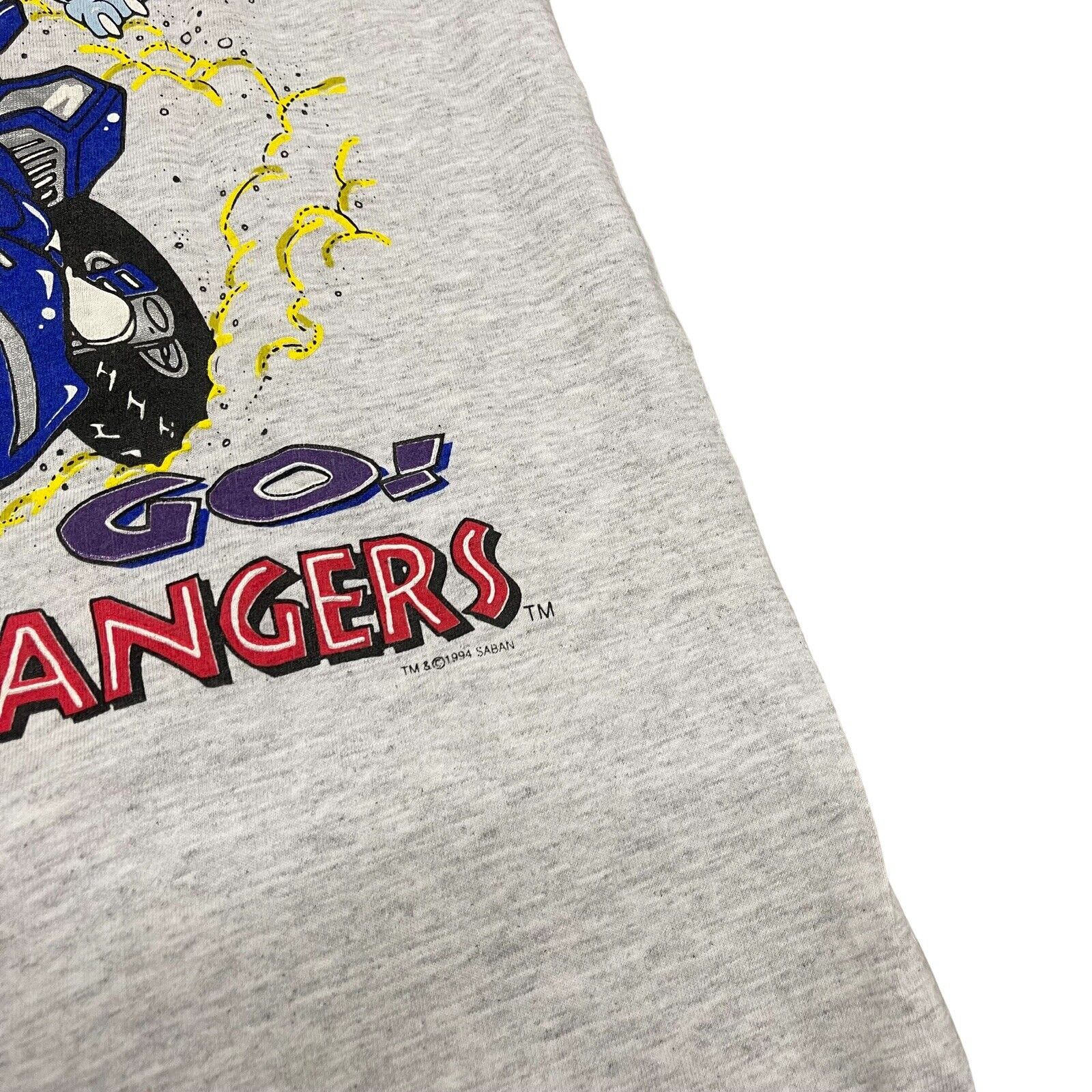 Vintage 1994 Power Rangers Pocket T Shirt Adult M… - image 4