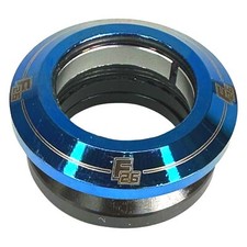 Fantic26 Scooter Stunt / BMX Full Integrato Auricolare 1 1/8'' Blauchrome