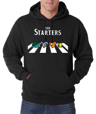 Youth Designz Herren Hoodie THE STARTERS Pullover Lustig Spruch Poke Cartoon Fun