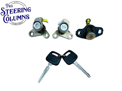 2000-2004 Toyota Avalon Driver Passenger Trunk Door Lock Cylinder Set
