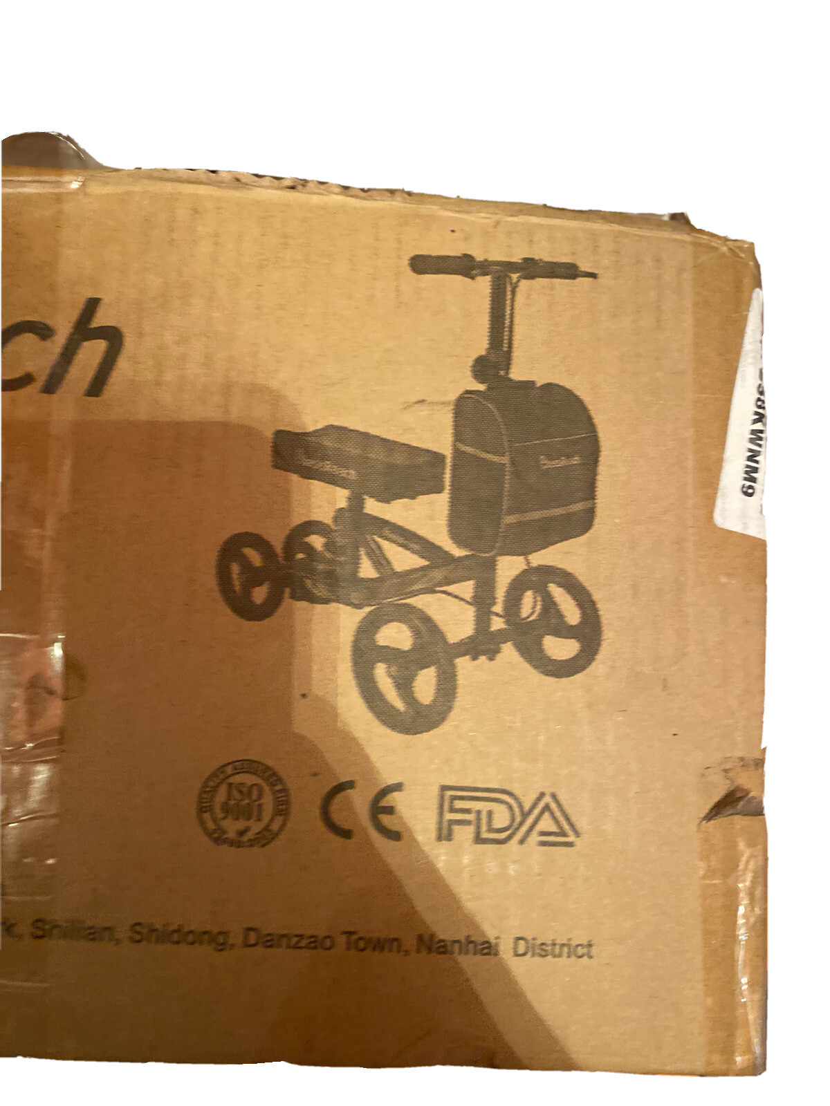 BlessReach Steerable Knee Walker Deluxe Medical Scooter Wb2202 Blue eBay