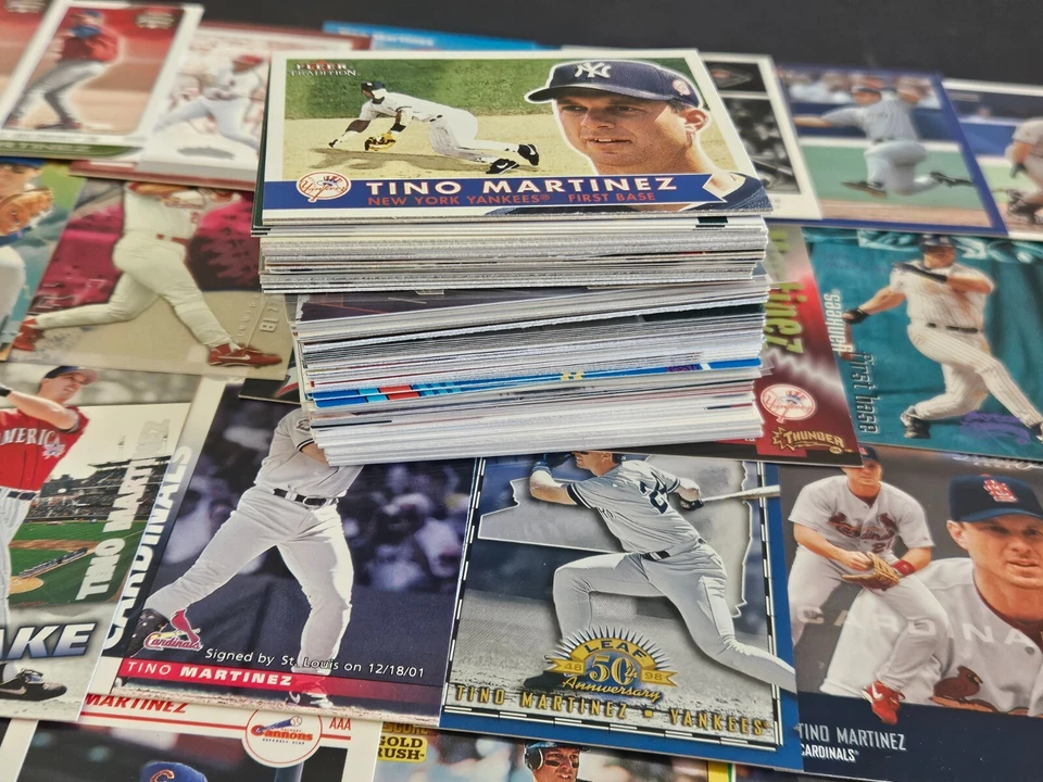 TINO MARTINEZ YOU PICK HUGE COLLECTION HIGH GRADE CARDS NEW YORK YANKEES 100,S - Image 3 of 3