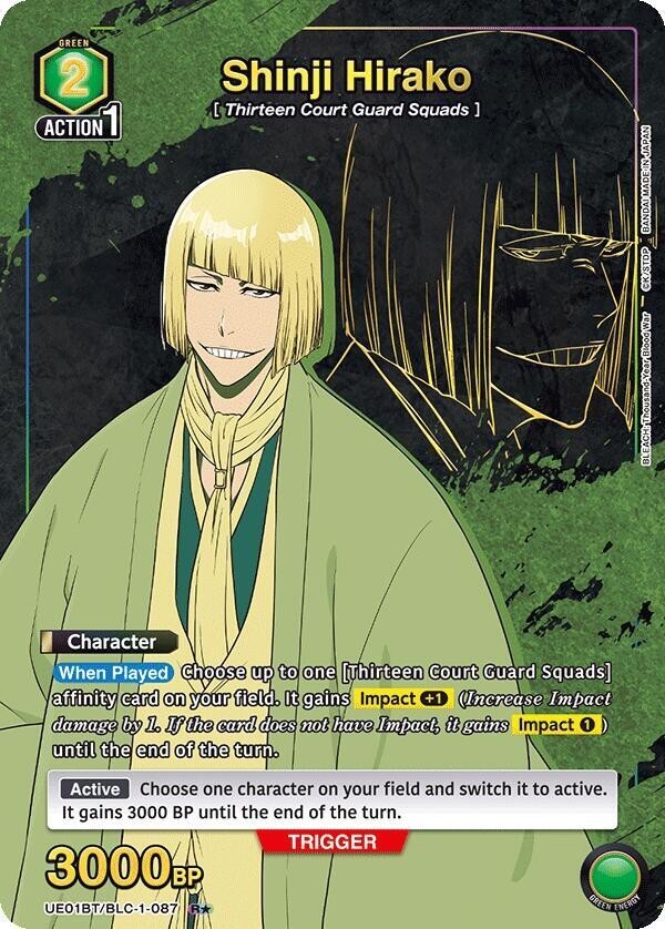 Shinji Hirako Alternate Art Foil - UE01BT/BLC-1-087 NM - Union